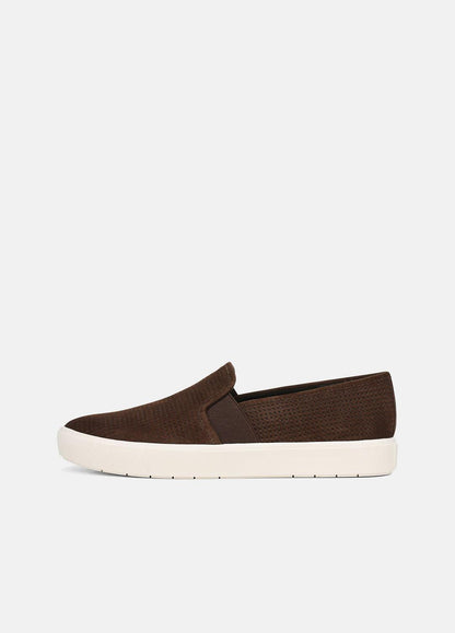 VINCE Premium - Blair Perforated Suede Sneaker in Sneakers