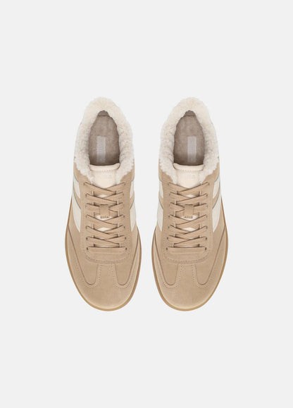 VINCE Featured - Oasis Suede & Shearling Sneaker in Sneakers