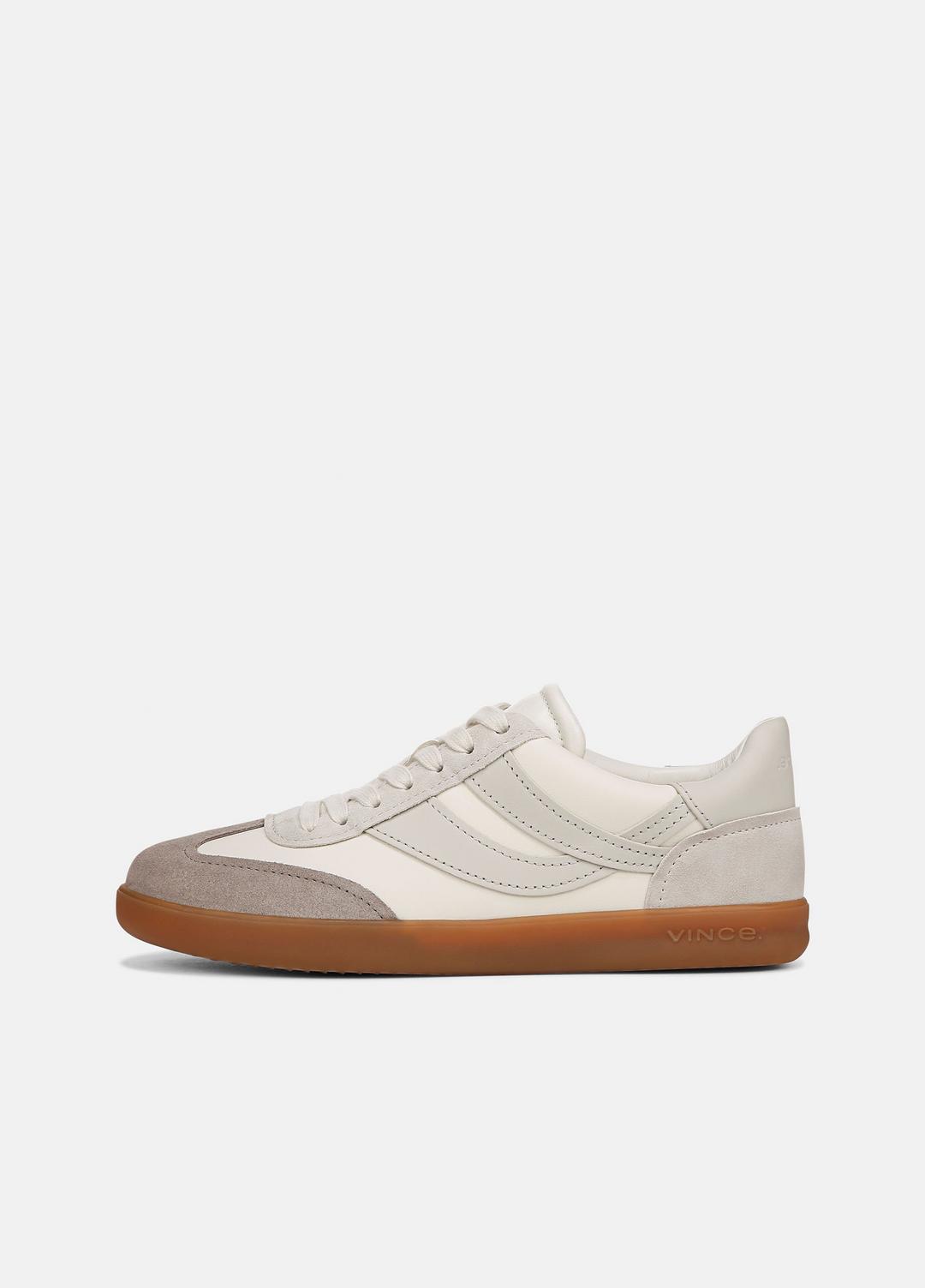 VINCE Hot Sale - Oasis Leather and Suede Sneaker in Sneakers