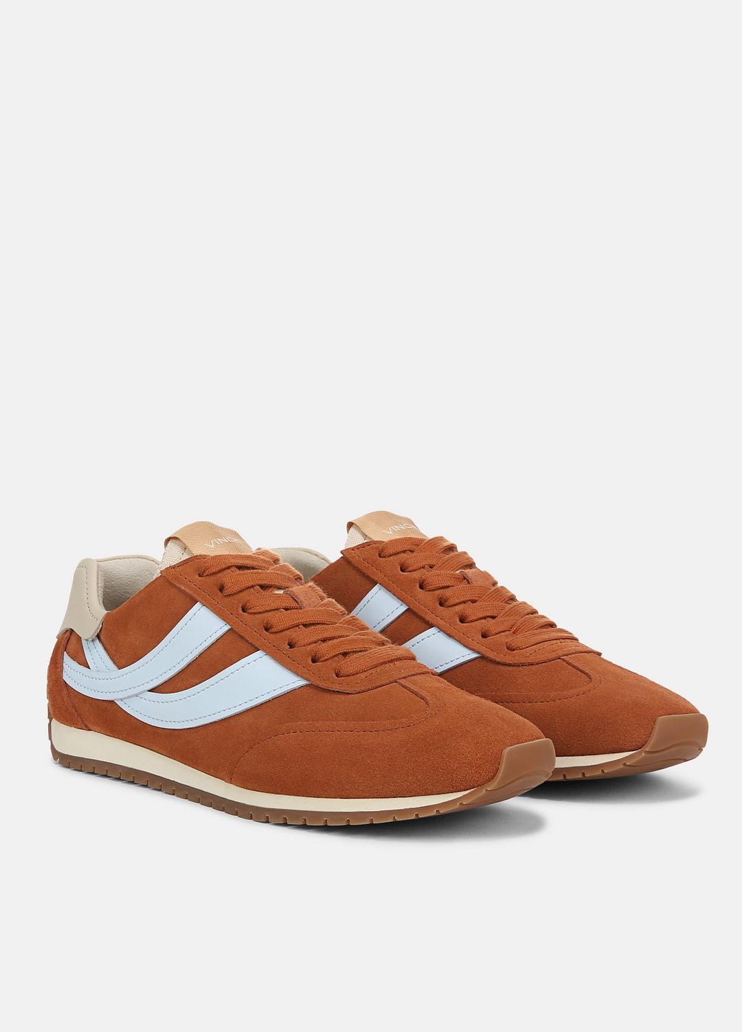 VINCE Trending - Oasis Suede & Leather Runner Sneaker in Sneakers