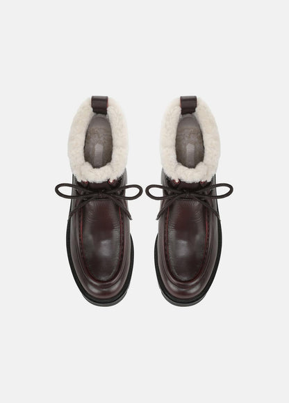 VINCE Best Seller - Sierra Shearling-Lined Lug-Sole Boot in Boots