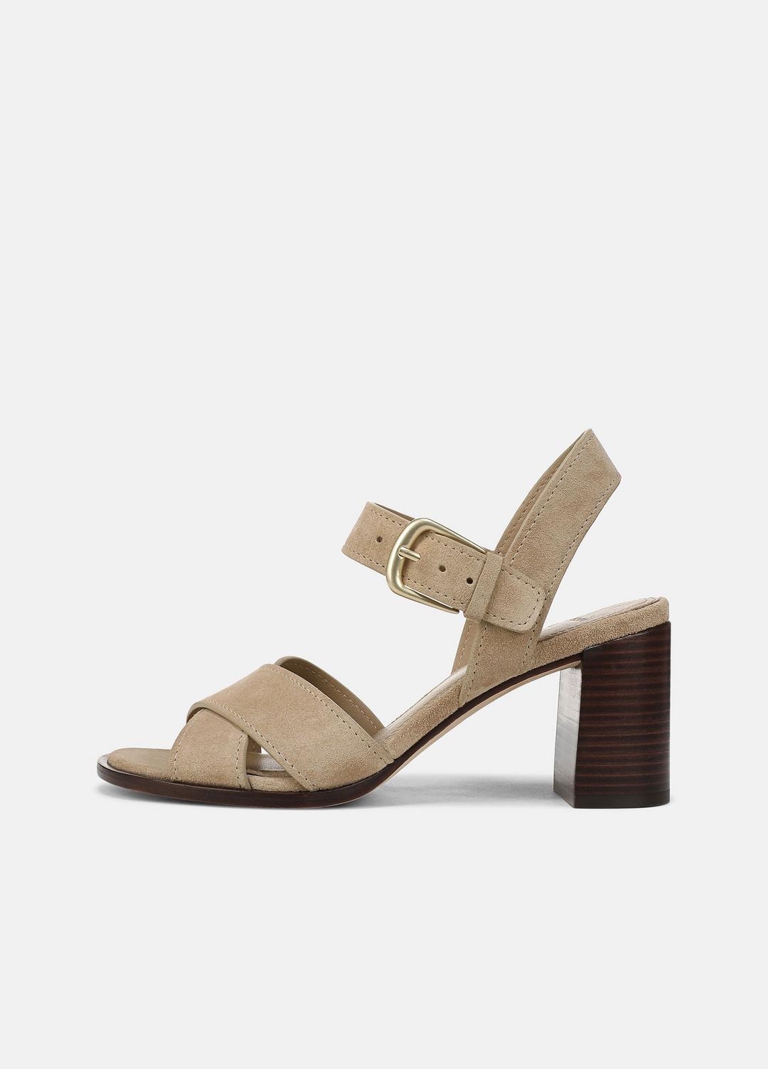 VINCE Premium - Salma Suede Heeled Sandal in Heels
