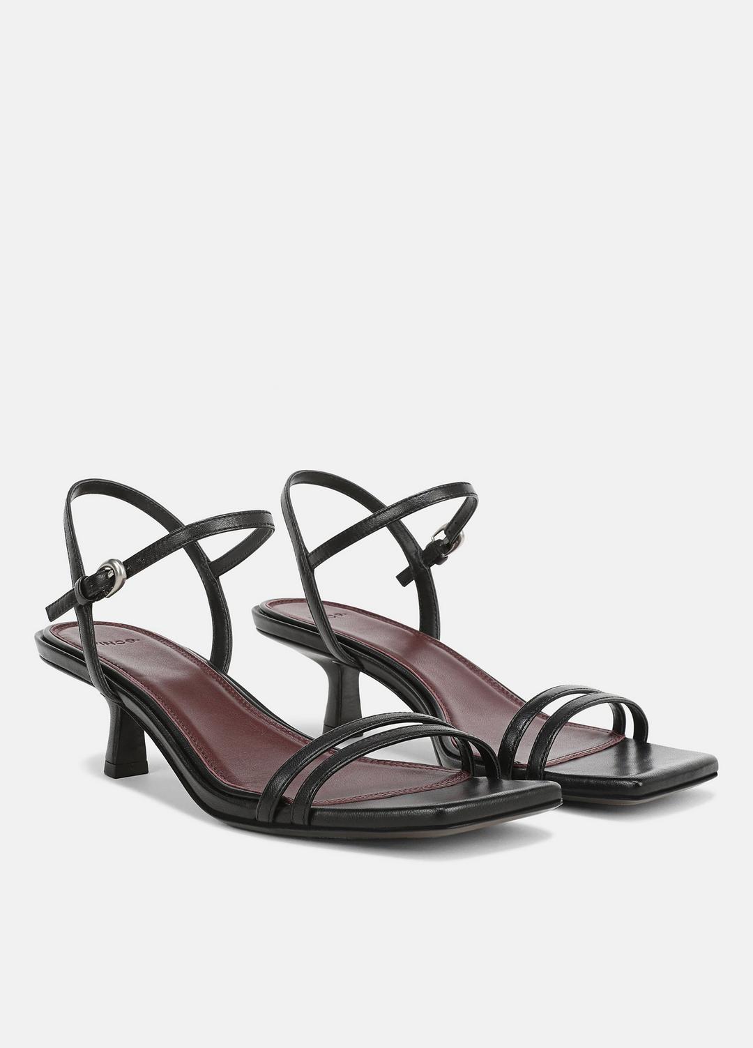 VINCE Latest - Tilda Leather Heeled Sandal in Heels