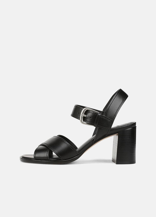 VINCE Quality - Salma Leather Heeled Sandal in Heels
