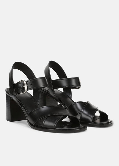 VINCE Quality - Salma Leather Heeled Sandal in Heels