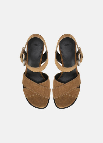 VINCE Value - Salma Suede Heeled Sandal in Heels