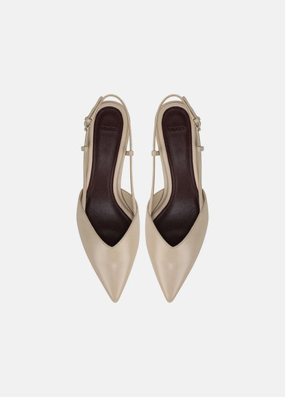 VINCE Hot Sale - Levvy Leather Slingback Heel in Heels