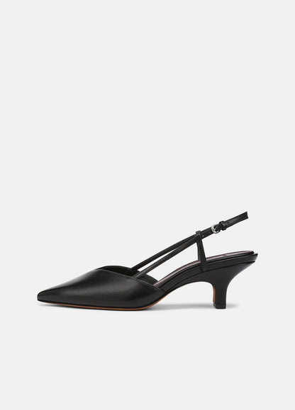 VINCE Top Pick - Levvy Leather Slingback Heel in Heels