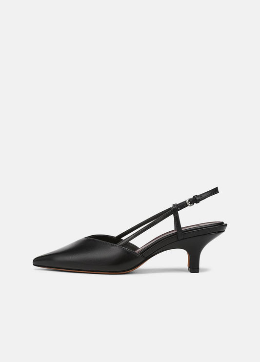 VINCE Top Pick - Levvy Leather Slingback Heel in Heels