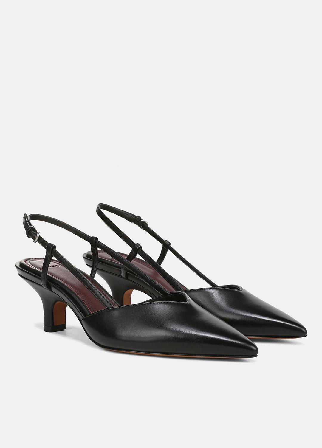 VINCE Top Pick - Levvy Leather Slingback Heel in Heels