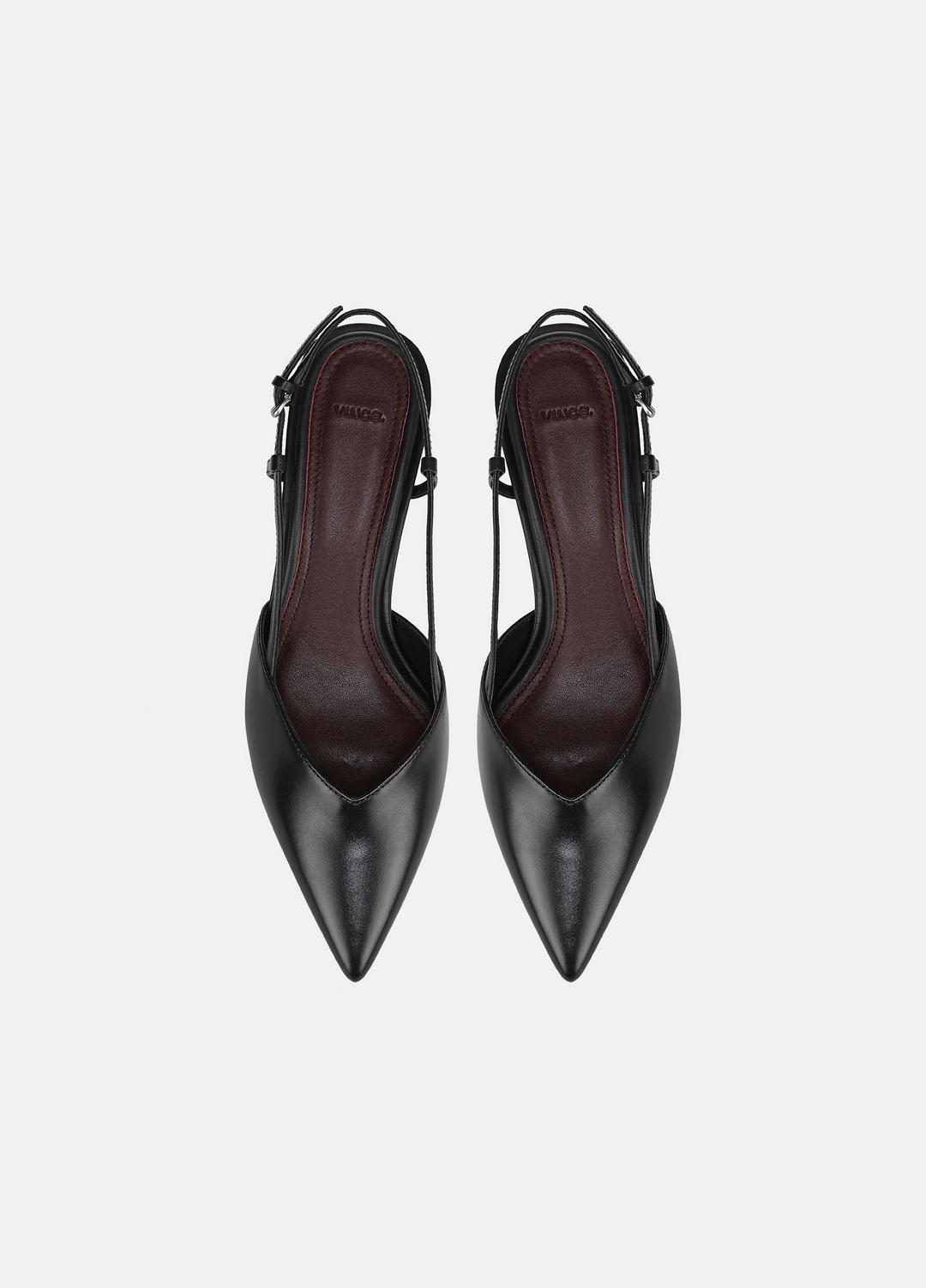 VINCE Top Pick - Levvy Leather Slingback Heel in Heels