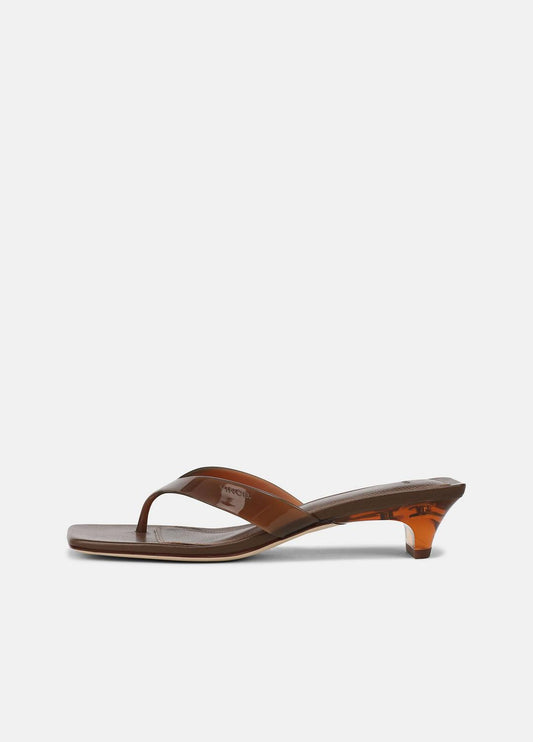 VINCE Latest - San Juan Jelly Heeled Thong Sandal in Sandals