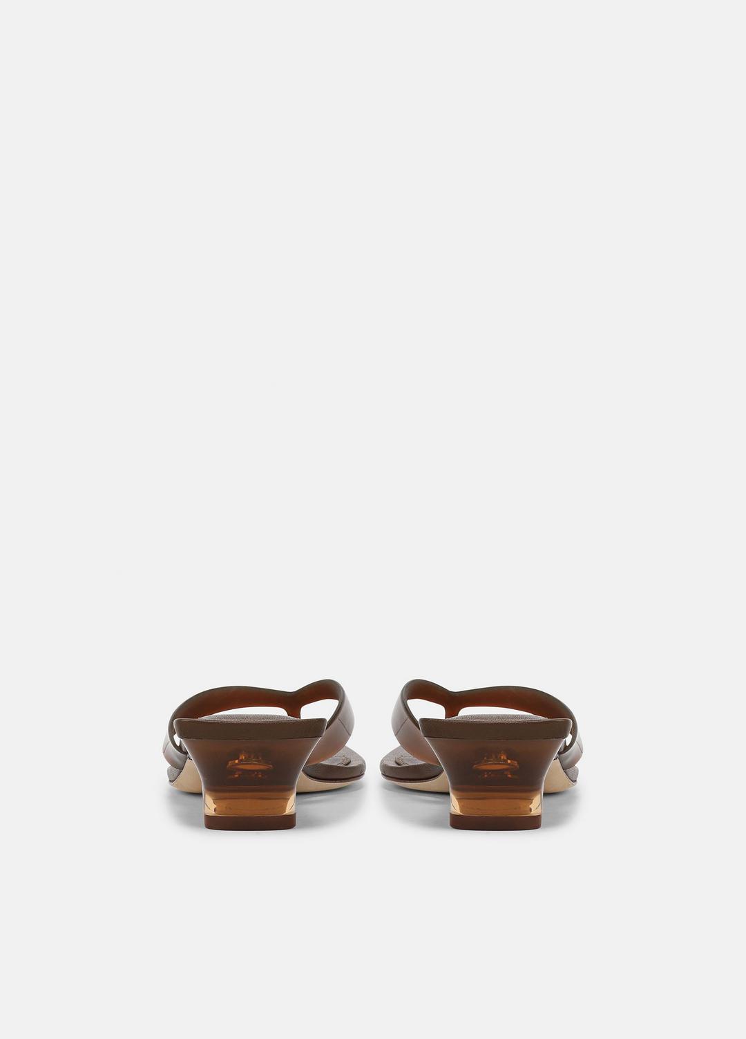 VINCE Latest - San Juan Jelly Heeled Thong Sandal in Sandals