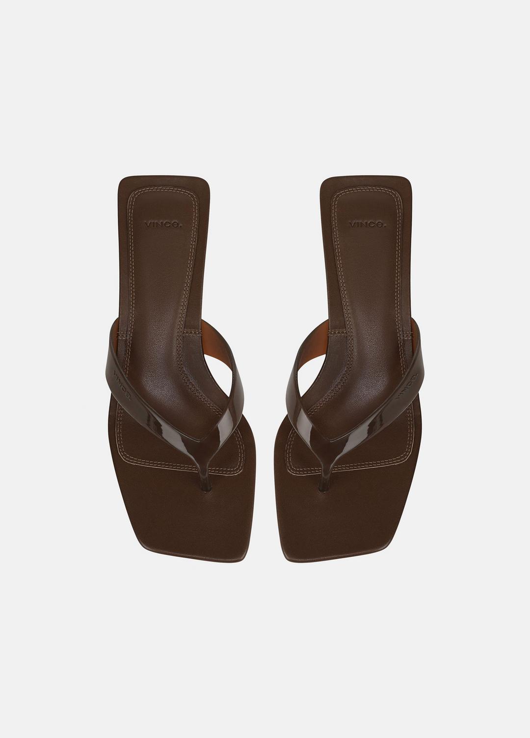 VINCE Latest - San Juan Jelly Heeled Thong Sandal in Sandals