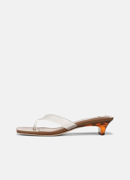 VINCE Great Value - San Juan Jelly Heeled Thong Sandal in Sandals