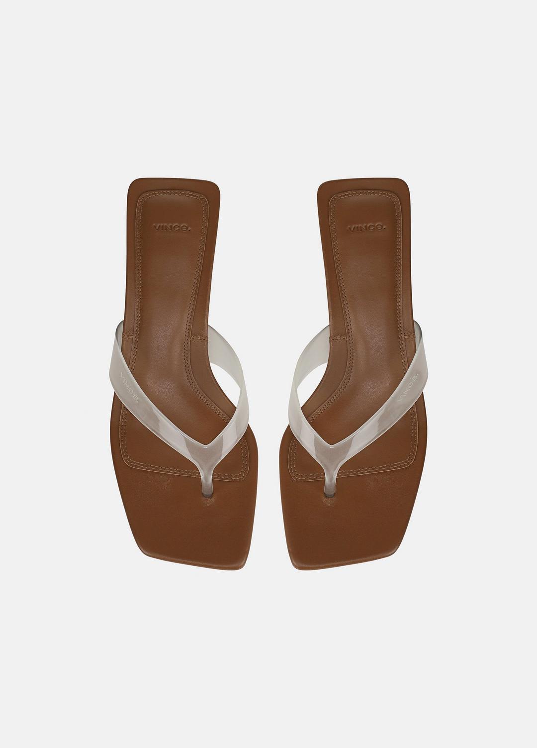VINCE Great Value - San Juan Jelly Heeled Thong Sandal in Sandals
