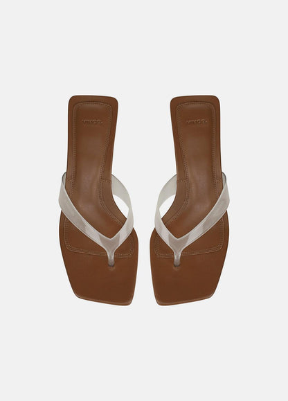 VINCE Great Value - San Juan Jelly Heeled Thong Sandal in Sandals