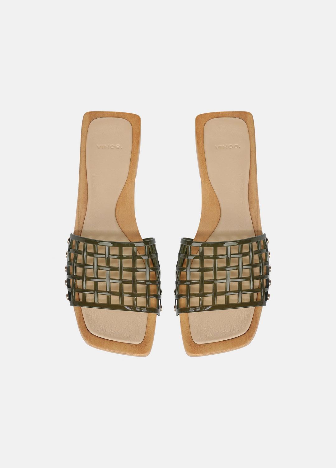 VINCE Recommended - Barbara Jelly Slide Sandal in Sandals