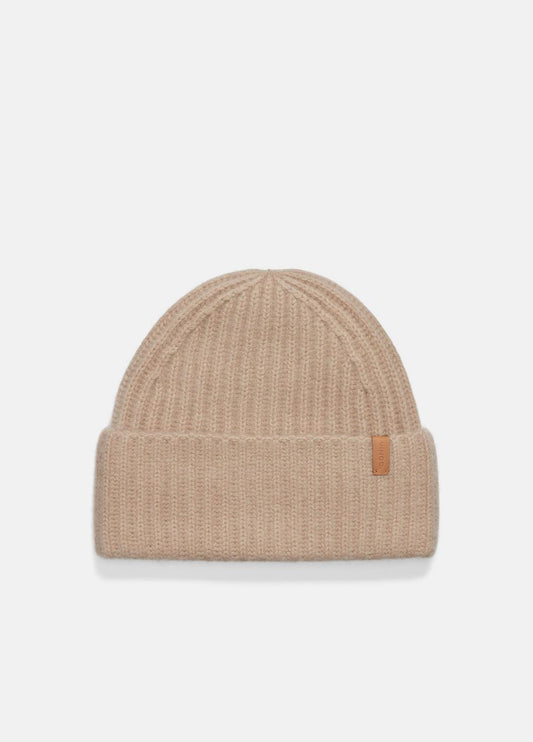 VINCE Premium - Plush Cashmere Chunky-Knit Beanie in Scarves & Hats