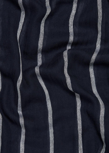 VINCE Deals - Cotton Gauze Awning Stripe Scarf in Scarves & Hats