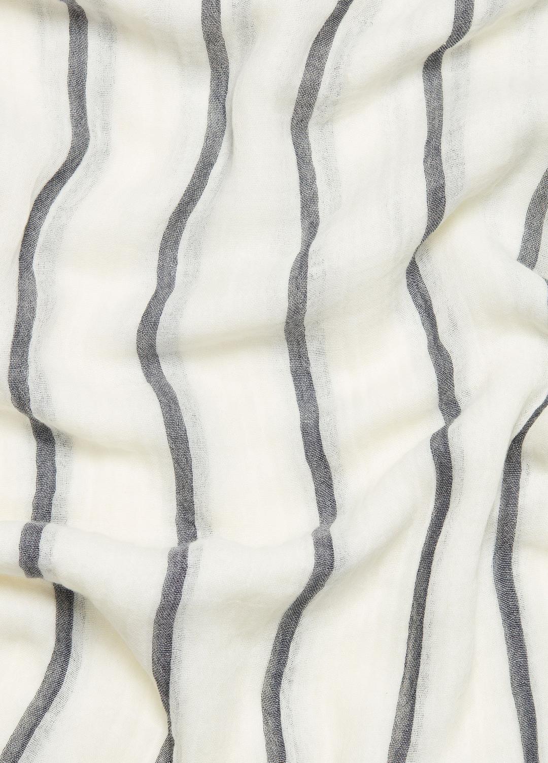 VINCE Smart Buy - Cotton Gauze Awning Stripe Scarf in Scarves & Hats