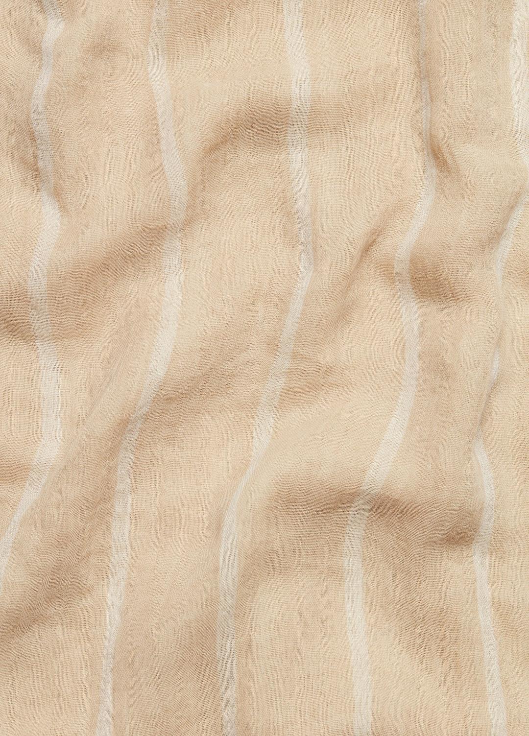 VINCE New - Cotton Gauze Awning Stripe Scarf in Scarves & Hats