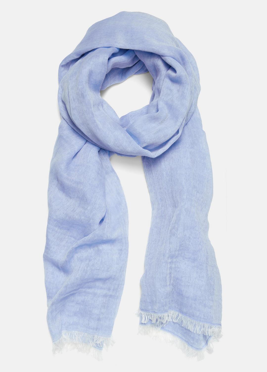 VINCE Signature - Cotton Gauze Bi-Color Scarf in Scarves & Hats