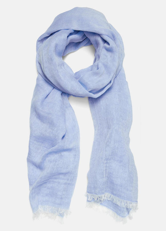 VINCE Signature - Cotton Gauze Bi-Color Scarf in Scarves & Hats