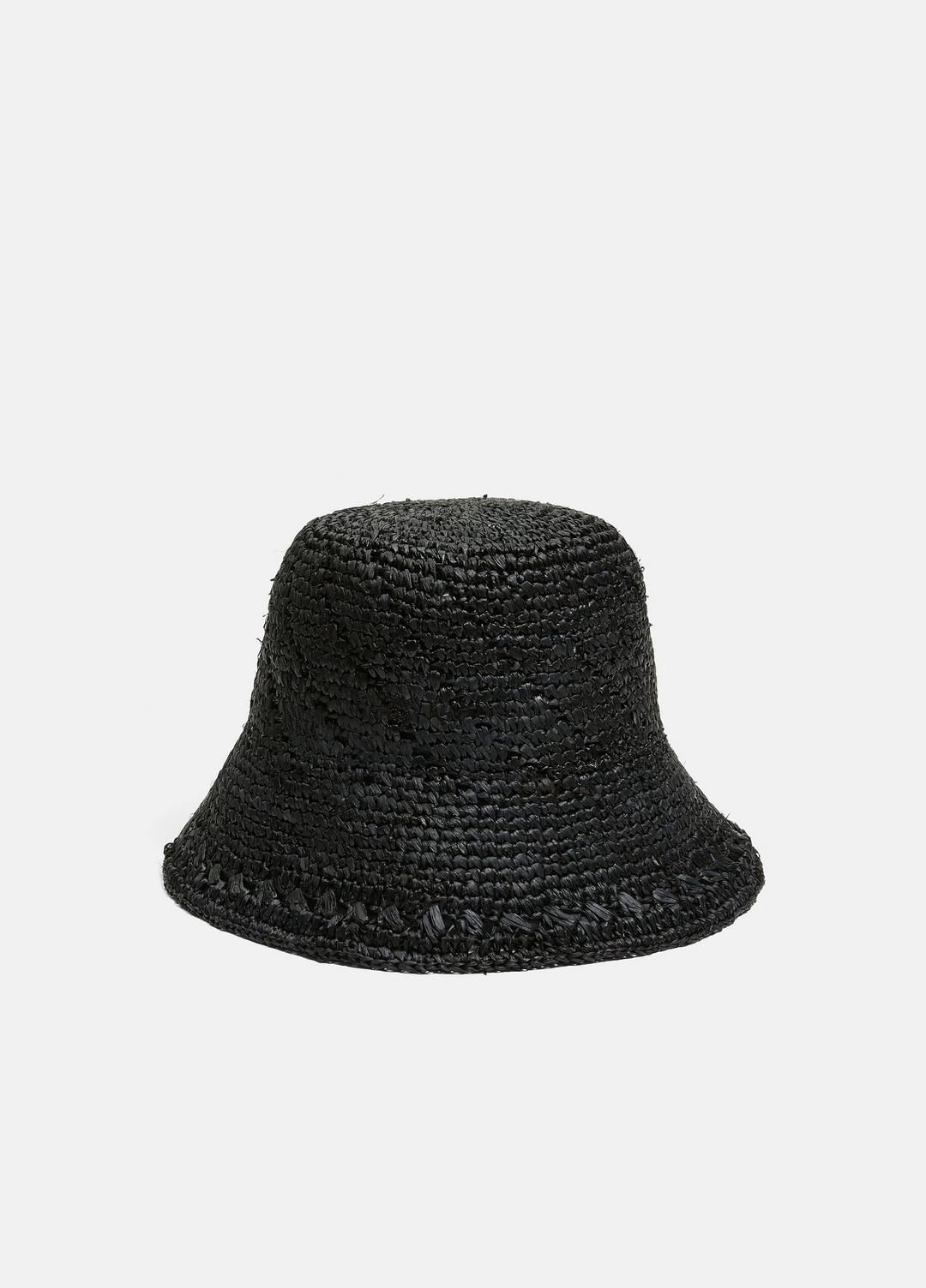 VINCE Great Value - Straw Bucket Hat in Scarves & Hats
