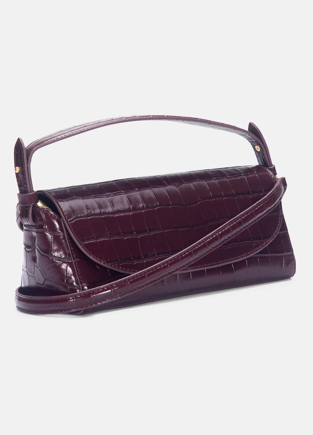 VINCE Exclusive - Sabrina Croc-Embossed Leather Mini Top-Handle Bag in Handbags