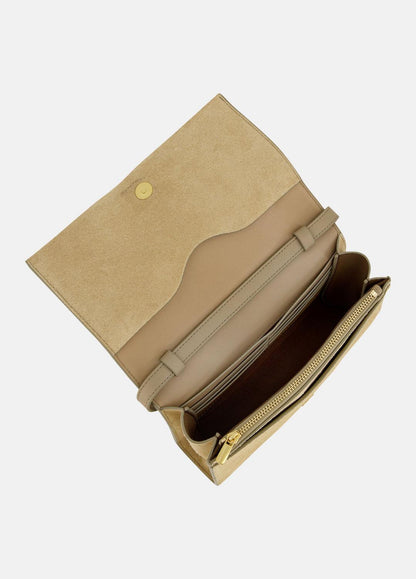 VINCE Value - Suede Crossbody Wallet in Leather & Suede
