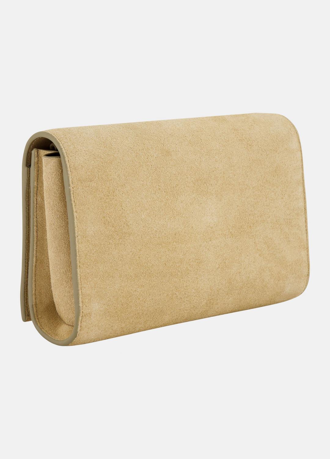 VINCE Value - Suede Crossbody Wallet in Leather & Suede
