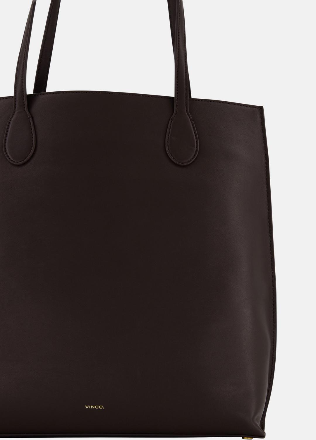 VINCE Signature - Athene Nappa Leather Tote in Handbags