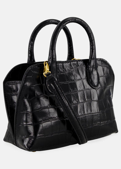 VINCE Recommended - Delphine Croc-Embossed Leather Mini Bag in Matching Sets