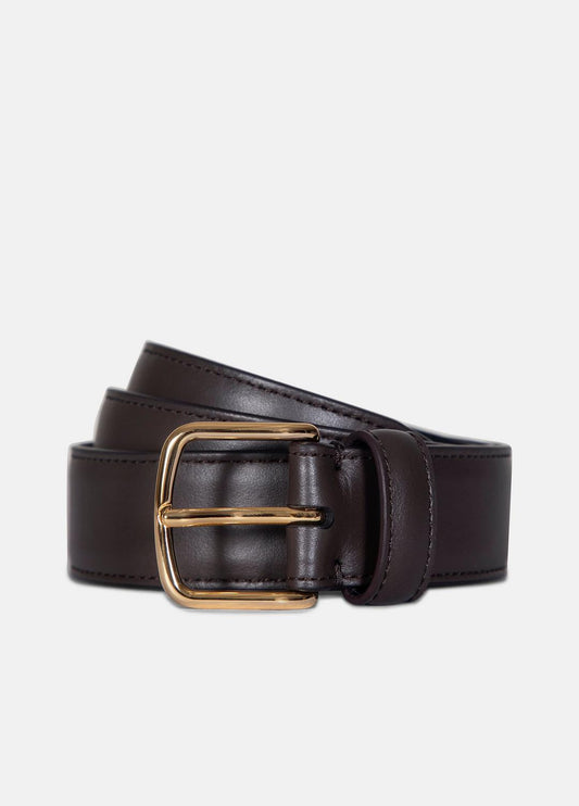VINCE Value - Women’s 32mm Stitched Leather Belt in Belts