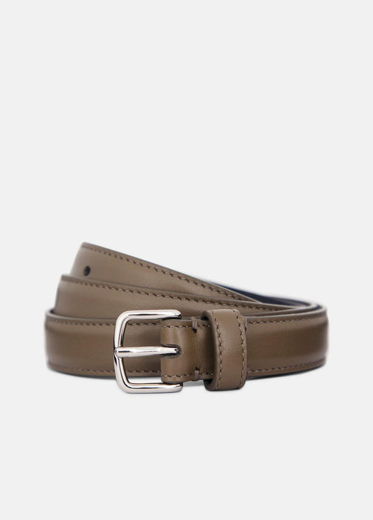 VINCE Everyday - Women’s 20mm Stitched Leather Belt in Belts