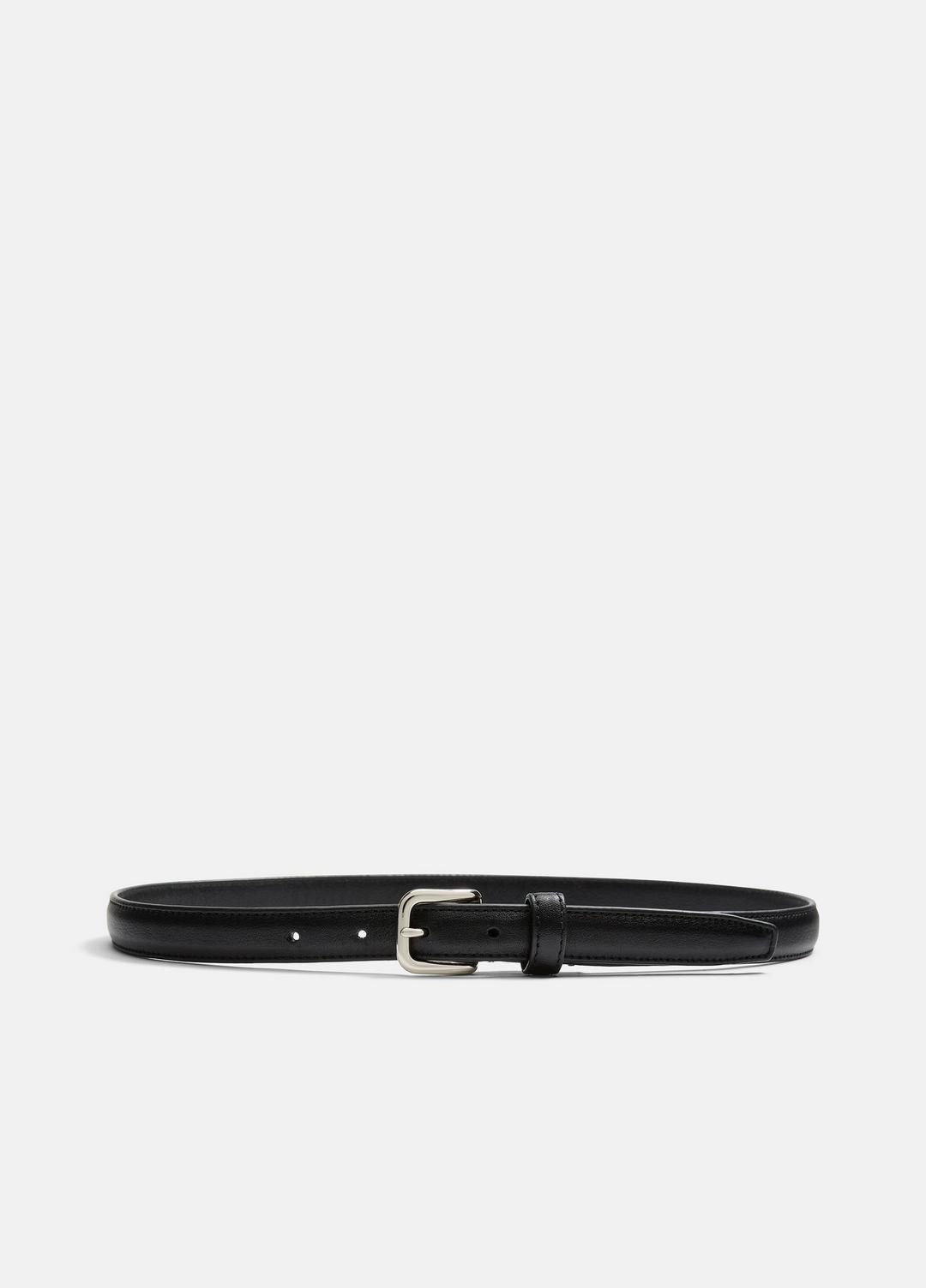 VINCE Essential - Women's Skinny Leather Belt in Accessories