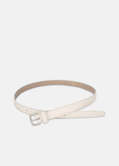 VINCE Featured - Women’s 20mm Stitched Leather Belt in Belts