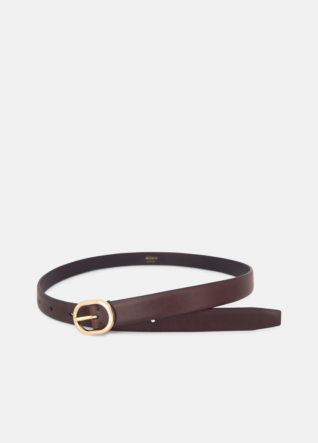 VINCE Value - Women's 20mm Spazzolato Leather Belt in Belts