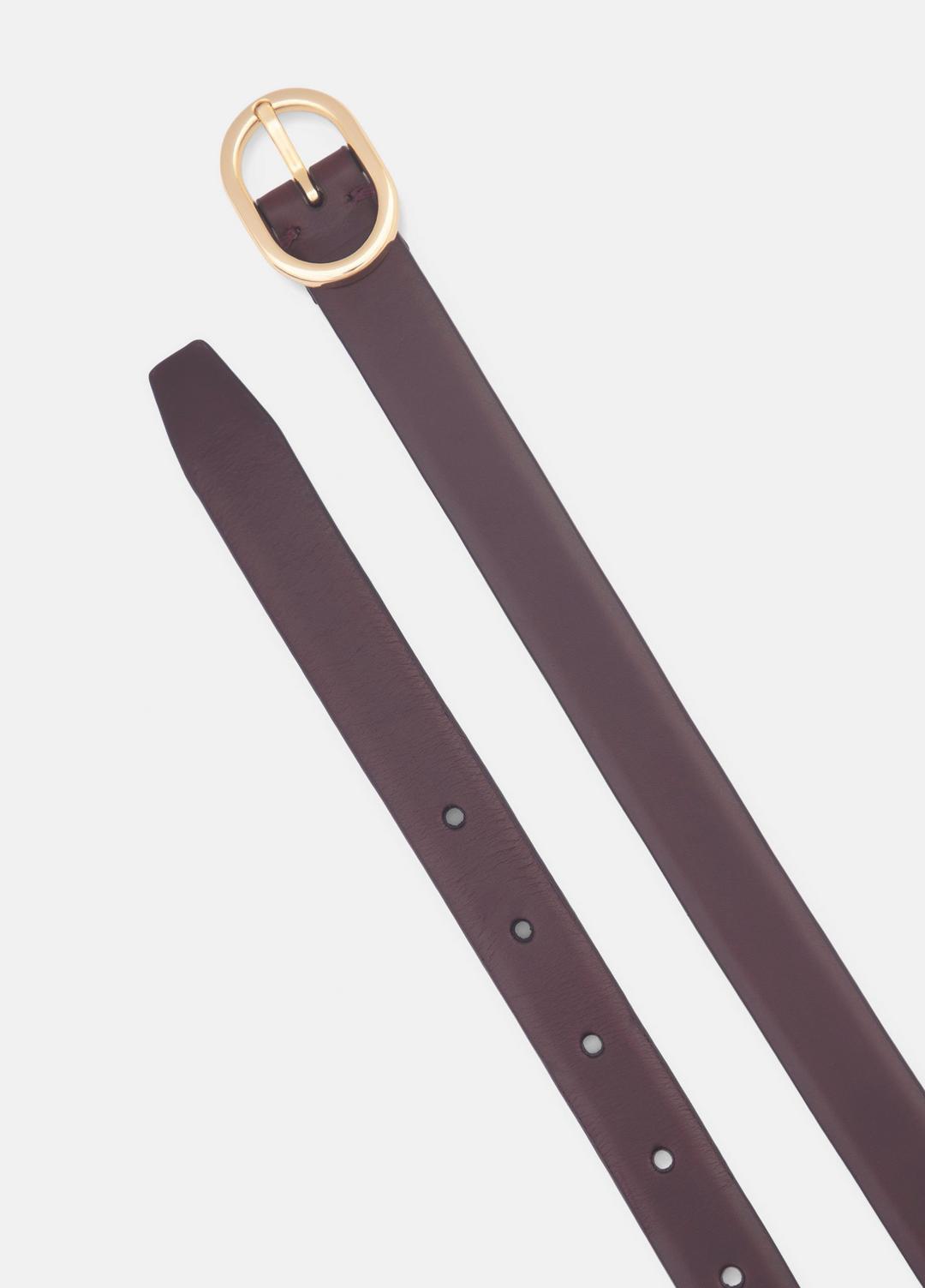 VINCE Value - Women's 20mm Spazzolato Leather Belt in Belts