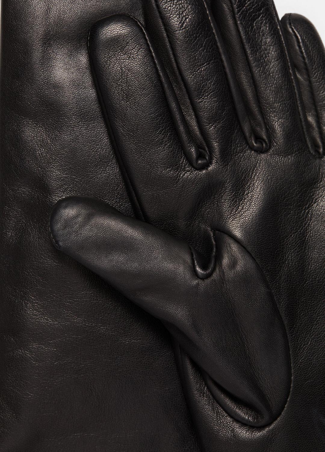 VINCE Sale - Cashmere-Lined Medium Leather Glove in Gloves