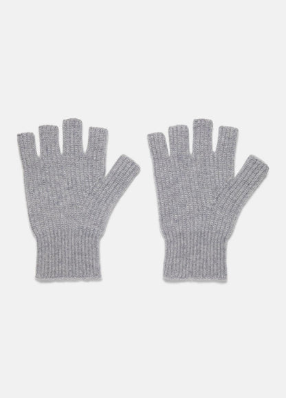 VINCE Great Value - Plush Cashmere Rib-Knit Fingerless Glove in Gloves