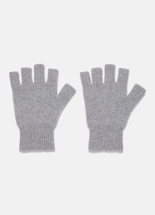 VINCE Great Value - Plush Cashmere Rib-Knit Fingerless Glove in Gloves