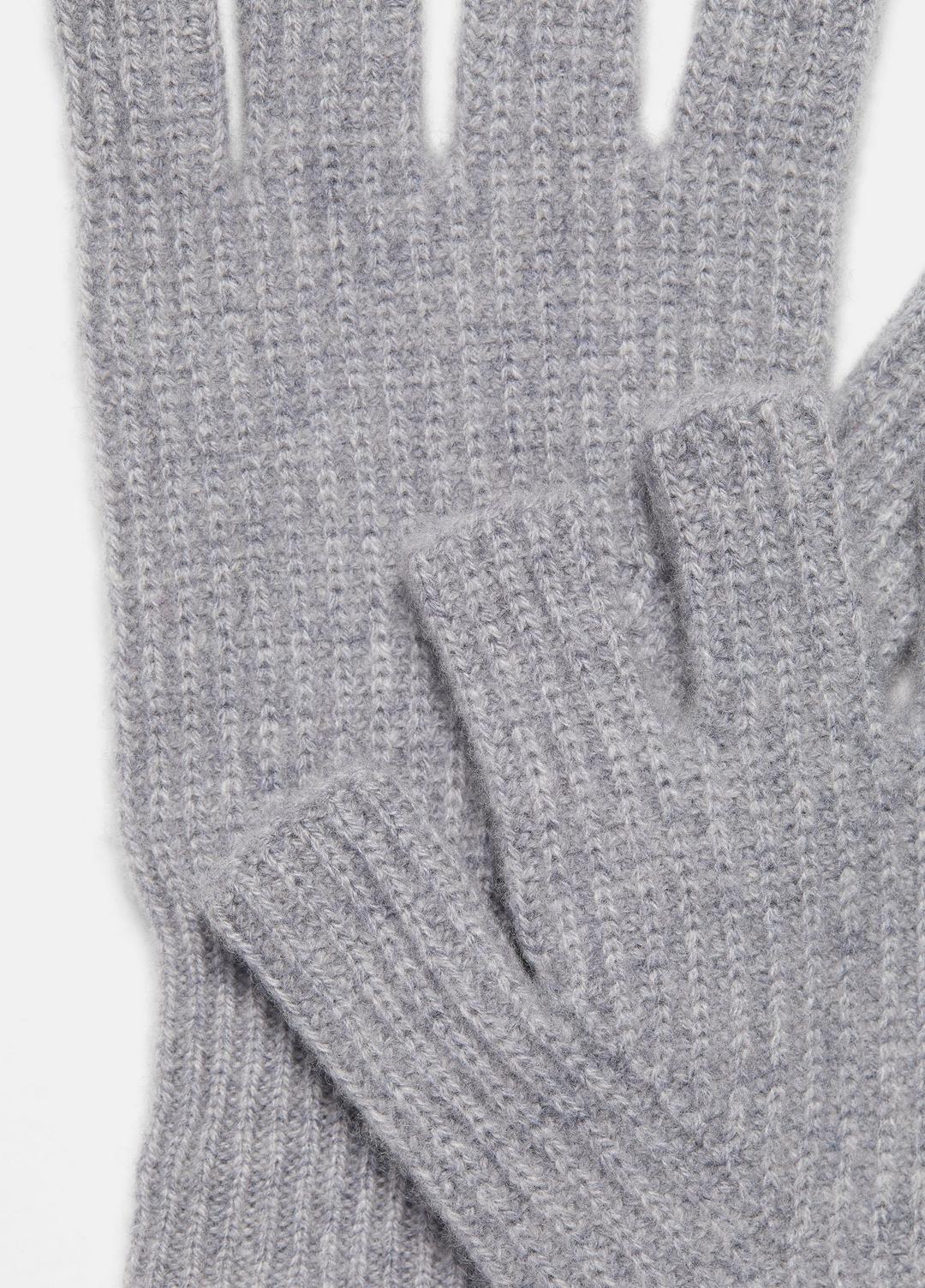 VINCE Great Value - Plush Cashmere Rib-Knit Fingerless Glove in Gloves