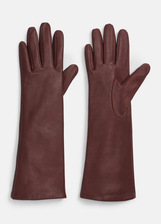 VINCE Great Value - Cashmere-Lined Medium Leather Glove in Gloves