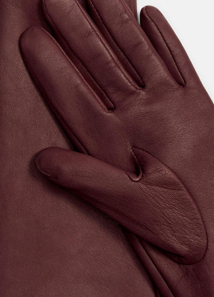 VINCE Great Value - Cashmere-Lined Medium Leather Glove in Gloves