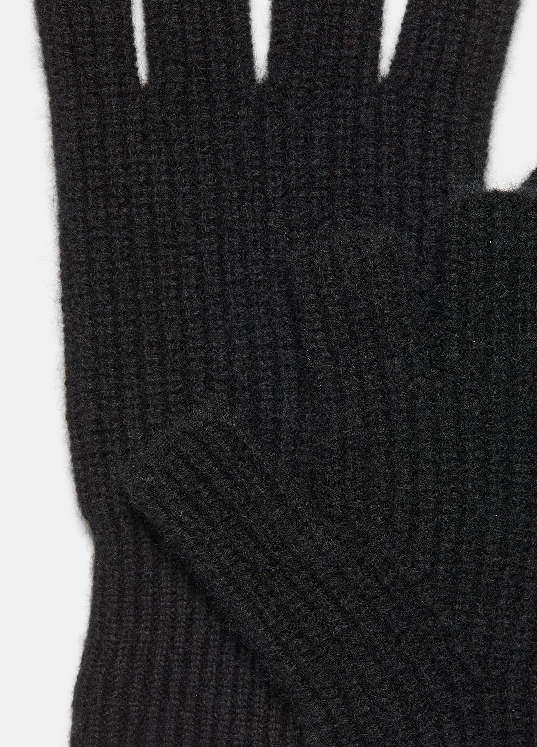 VINCE Recommended - Plush Cashmere Rib-Knit Fingerless Glove in Gloves
