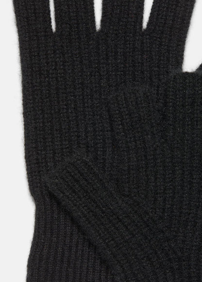 VINCE Recommended - Plush Cashmere Rib-Knit Fingerless Glove in Gloves