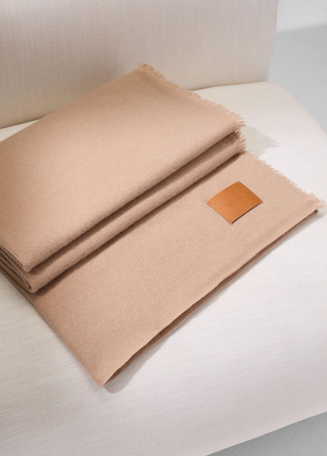 VINCE Top Pick - Cashmere Reverse Jersey Throw in Pillows & Blankets