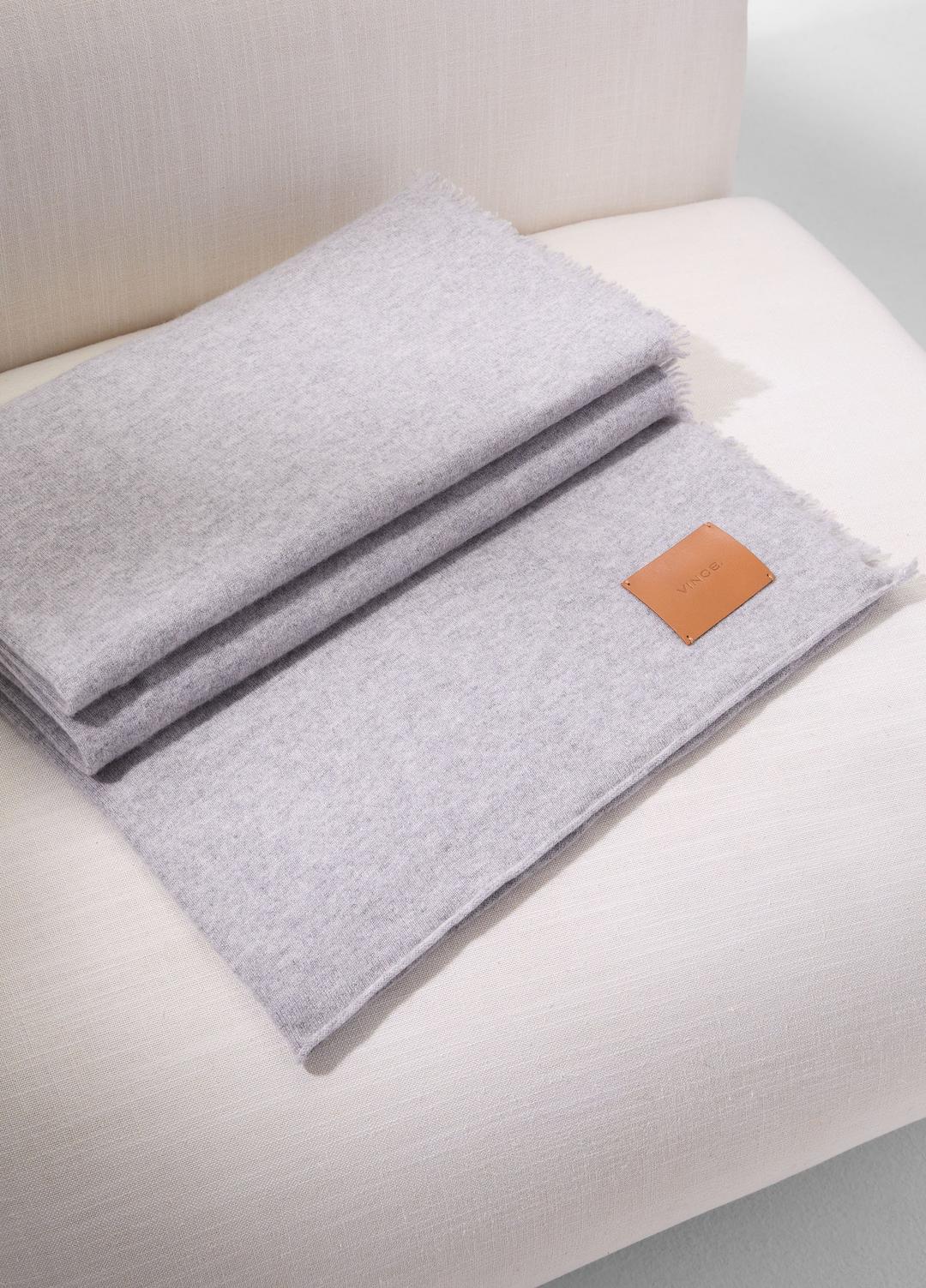VINCE Customer Favorite - Cashmere Reverse Jersey Throw in Pillows & Blankets